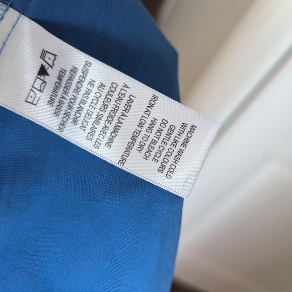 Blue Flowy Top - Picture 3 of 4